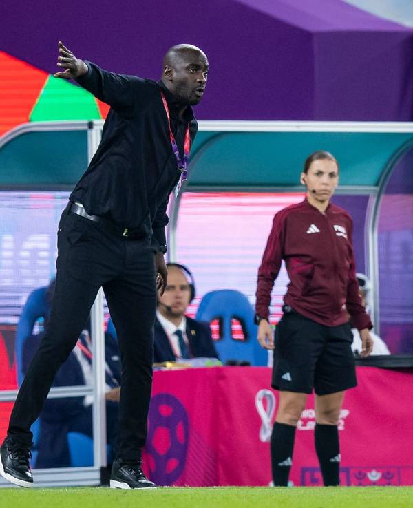 Ghanas Nationaltrainer Otto Addo.
