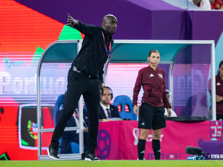 Ghanas Nationaltrainer Otto Addo.