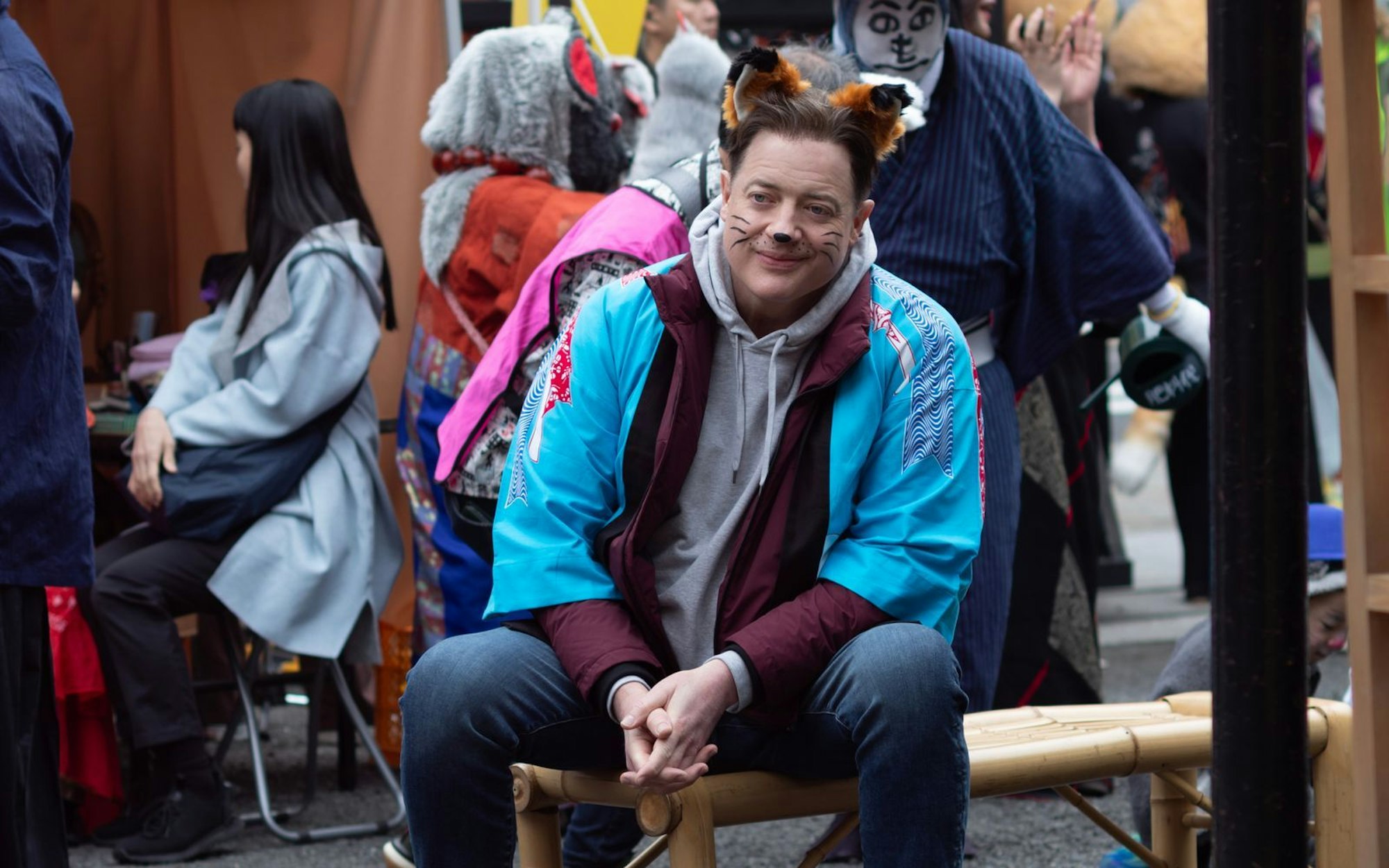 US-Schauspieler Philip (Brendan Fraser) scheint in Japan in einer Karriere-Sackgasse gelandet. Doch dann ergattert er in „Rental Family“ neue Rollen, die viel mehr sind als nur irgendwelche Jobs. (Bild: Leonine/2026 Searchlight Pictures/Walt Disney/James Lisle)