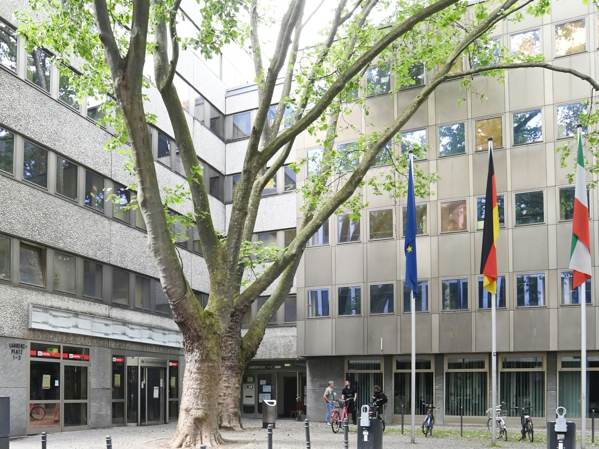 Das Kundenzentrum in der Kölner Innenstadt.