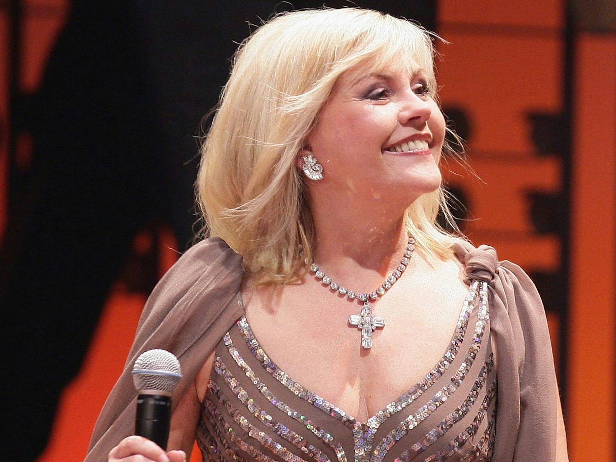 Gaby Baginsky bei einem Auftritt im Jahr 2007. Die Rente, die die Sängerin nach über 50 Jahren im Schlagergeschäft beziehen kann, ist gering. (Bild: 2007 Getty Images/Andreas Rentz)