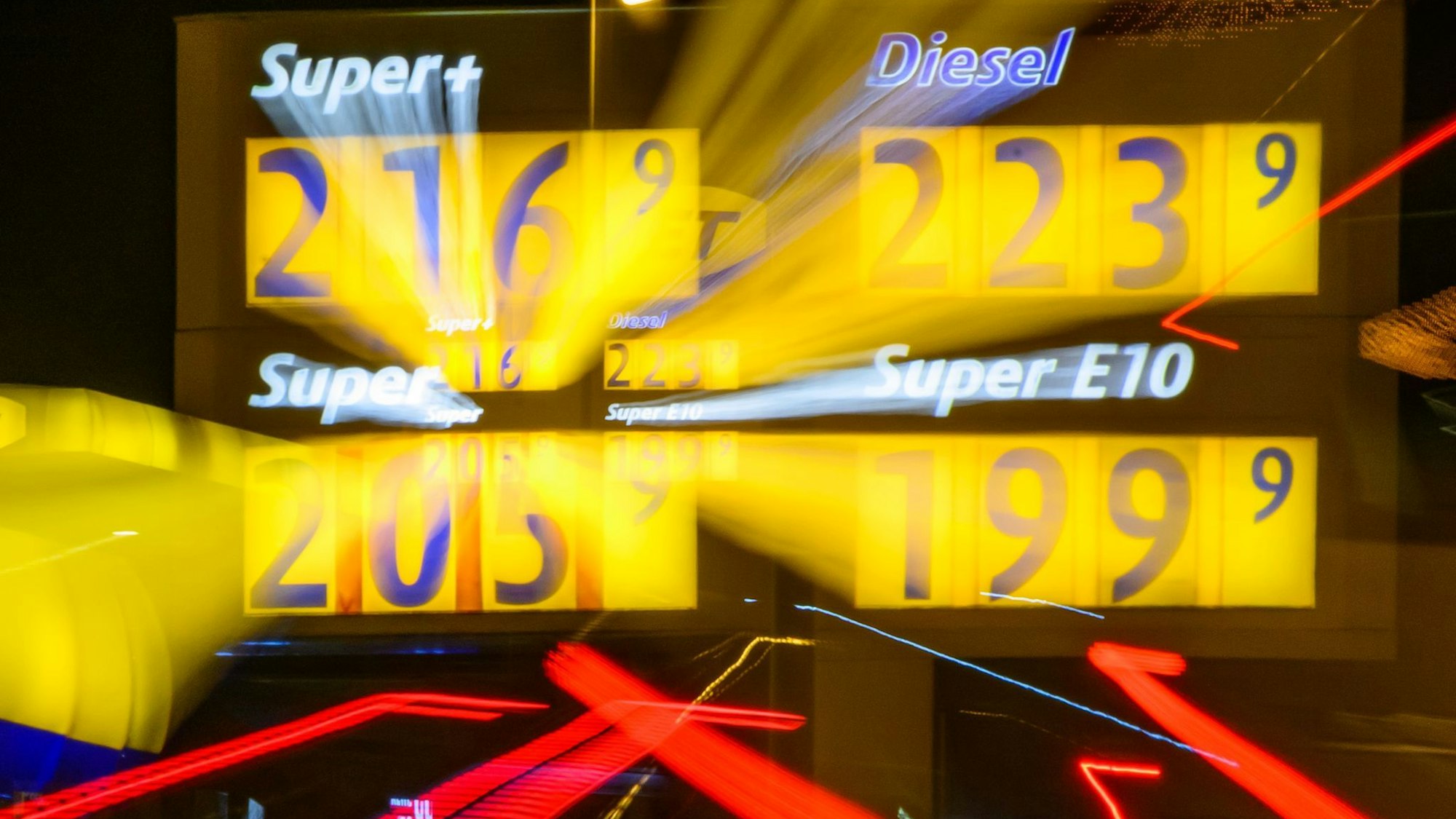 Spritpreise in Sachsen