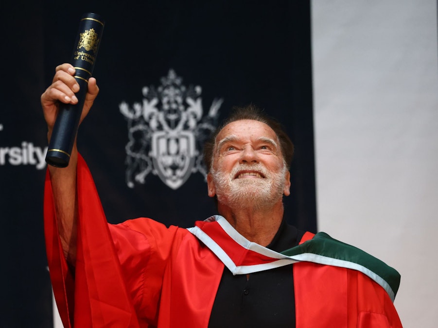 Schwarzenegger in Belfast