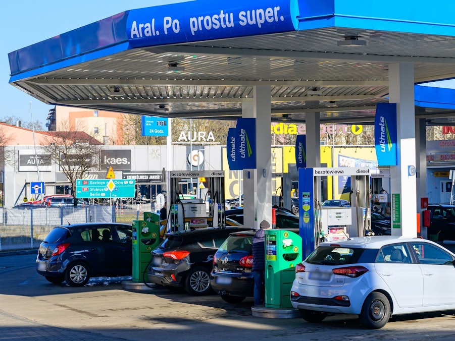Billiger Tanken in Polen