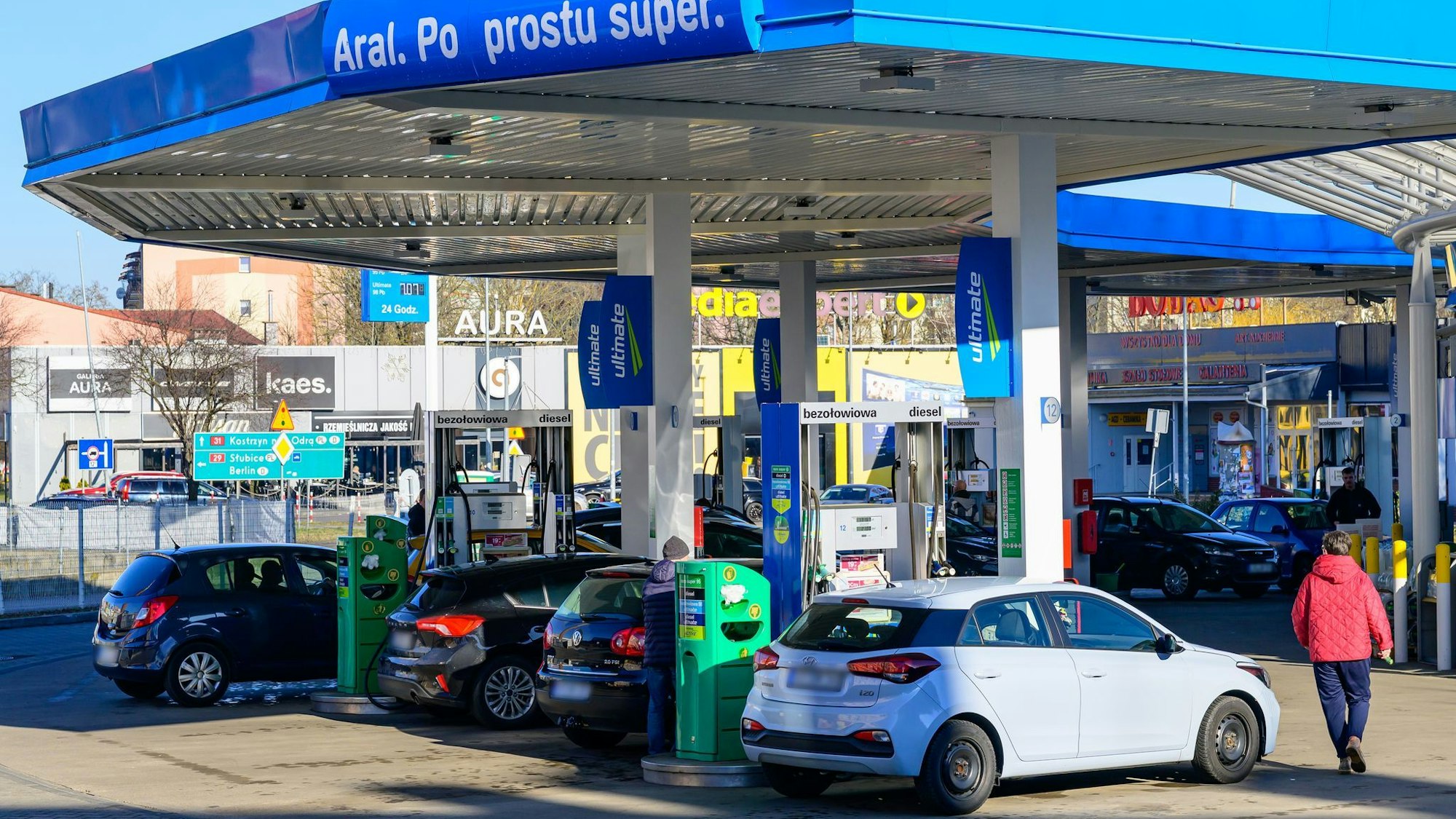 Billiger Tanken in Polen