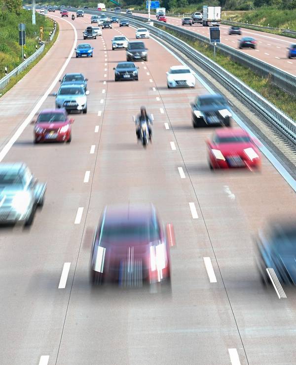 Reiseverkehr auf der A9