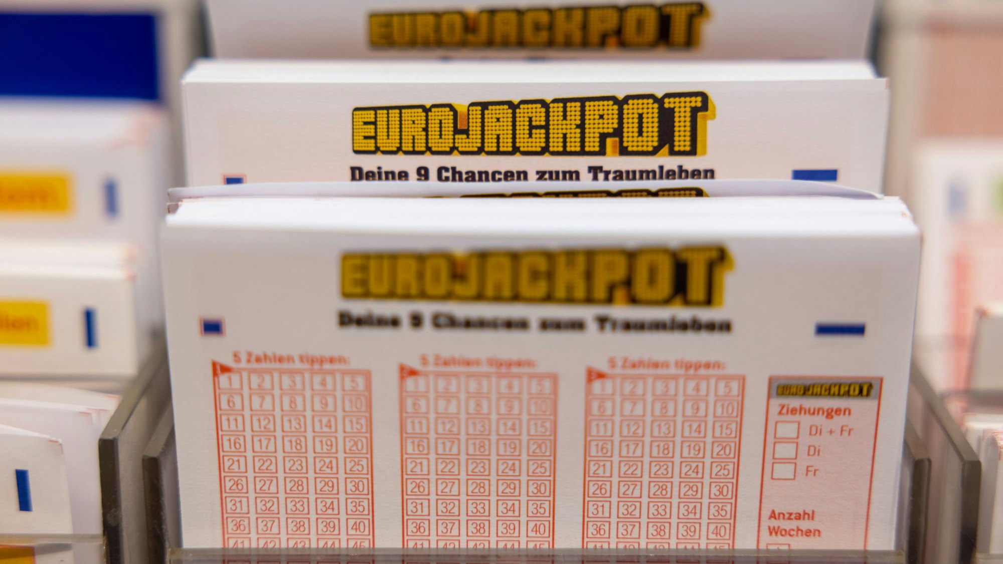 Der Eurojackpot wurde geknackt. Der Gewinn geht nach NRW (Archivfoto).