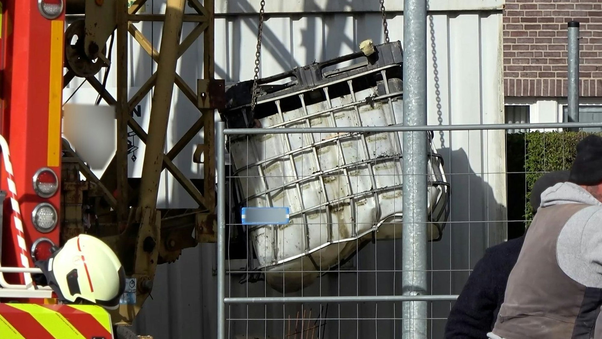 Bauarbeiter tödlich verletzt