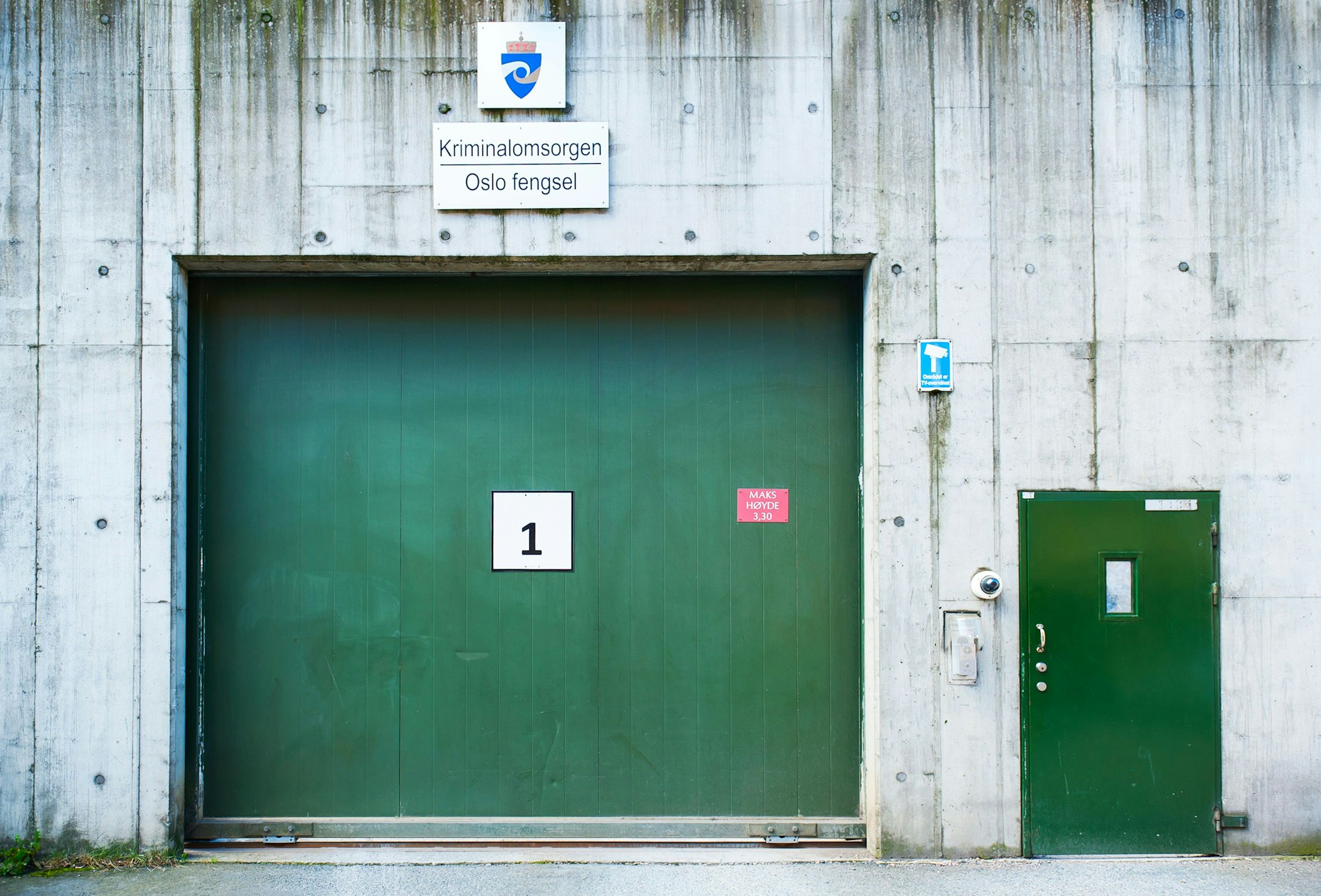 Oslo Prison, Kriminalomsorgen Oslo fengsel, OSLO, NORWAY - AUGUST 27, 2016: Oslo Prison, Kriminalomsorgen Oslo fengsel