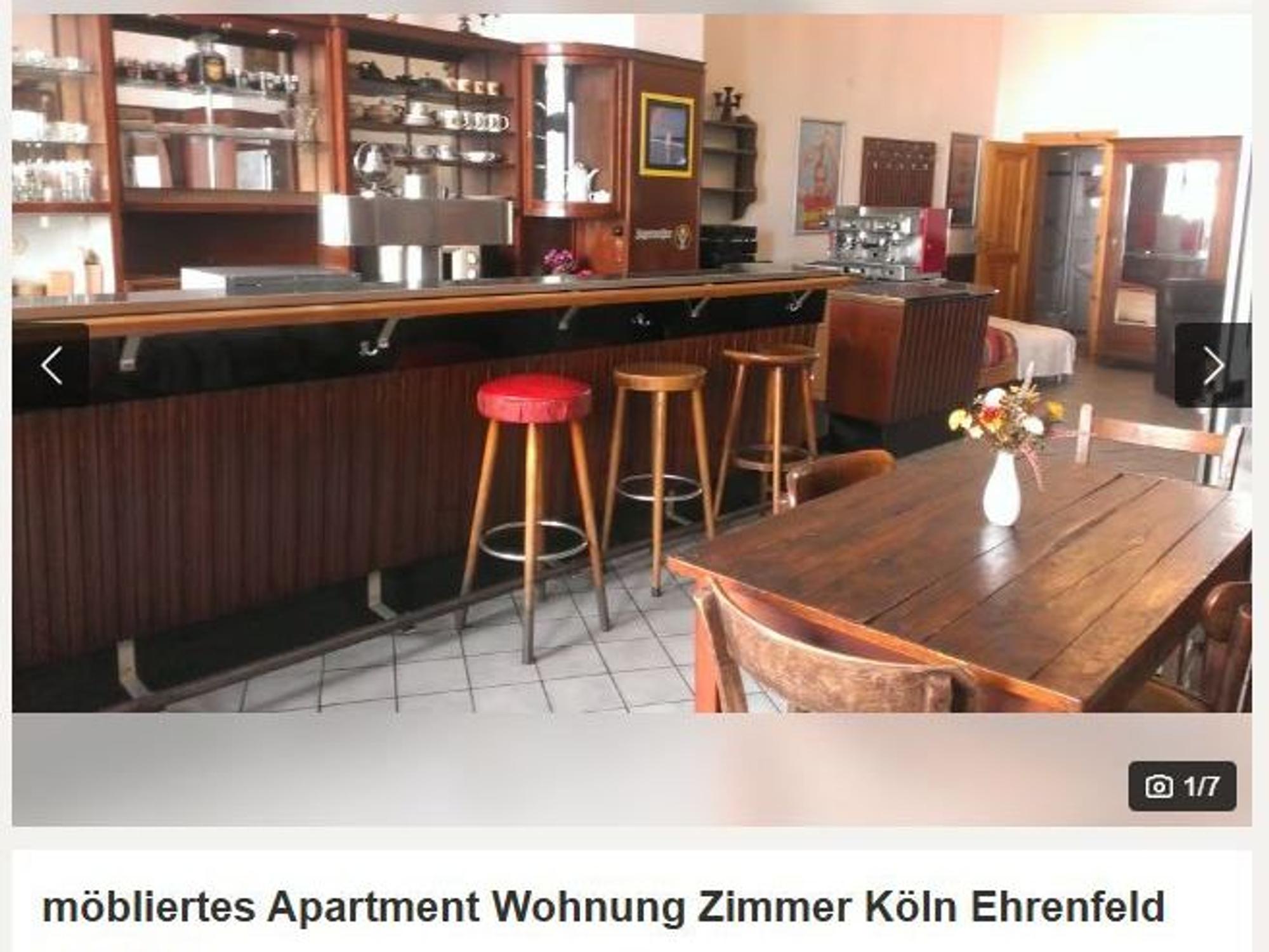 Eine Kneipe als Wohnung