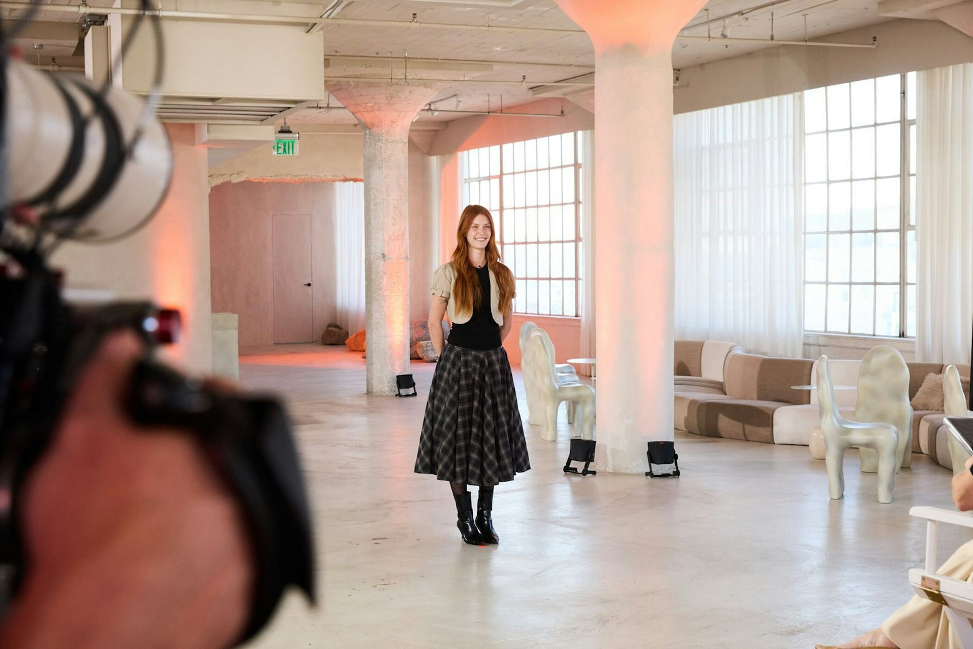 Marlene und Ibo schnappen sich den Alpro-Job. (Bild: ProSieben/Max Montgomery)