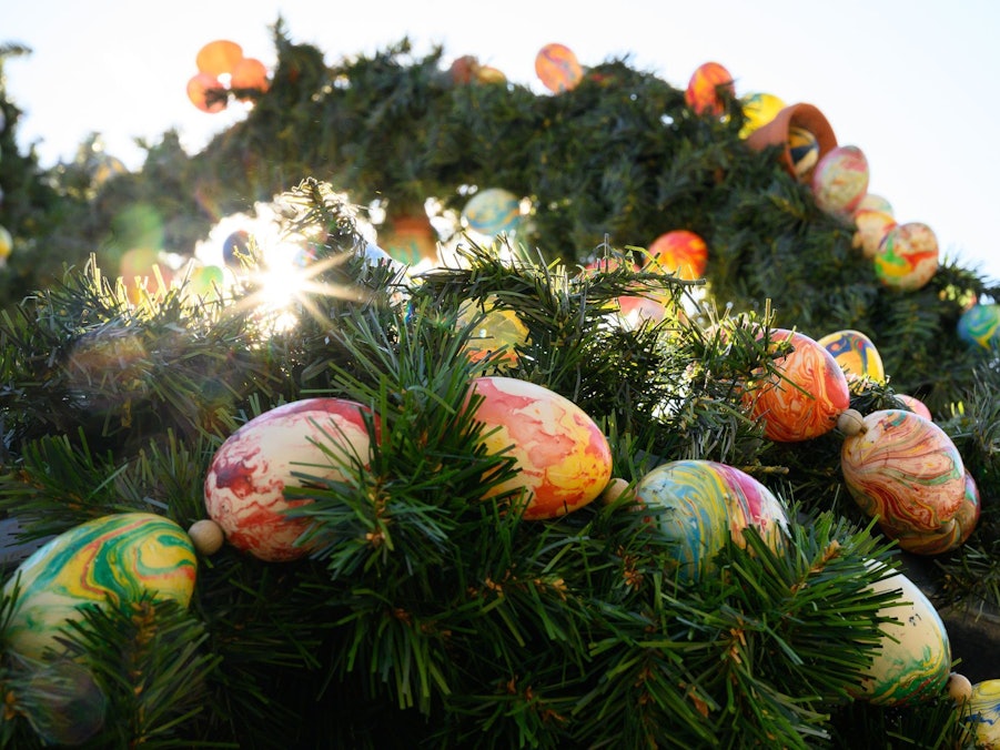 Osterbrunnen im Kloster Maulbronn