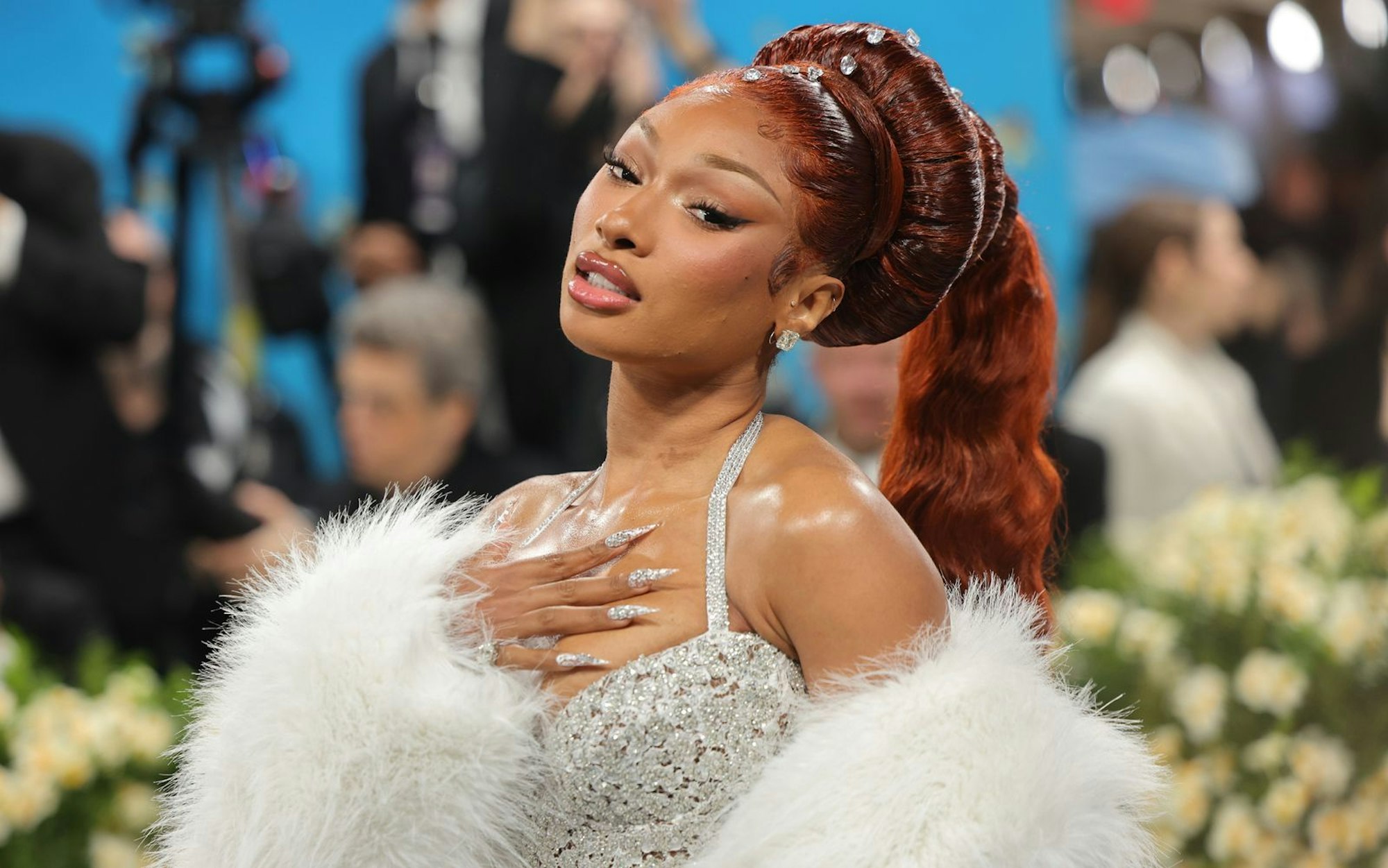 Rapperin Megan Thee Stallion musste sich in ärztliche Obhut begeben. (Bild: 2025 Getty Images/Savion Washington)