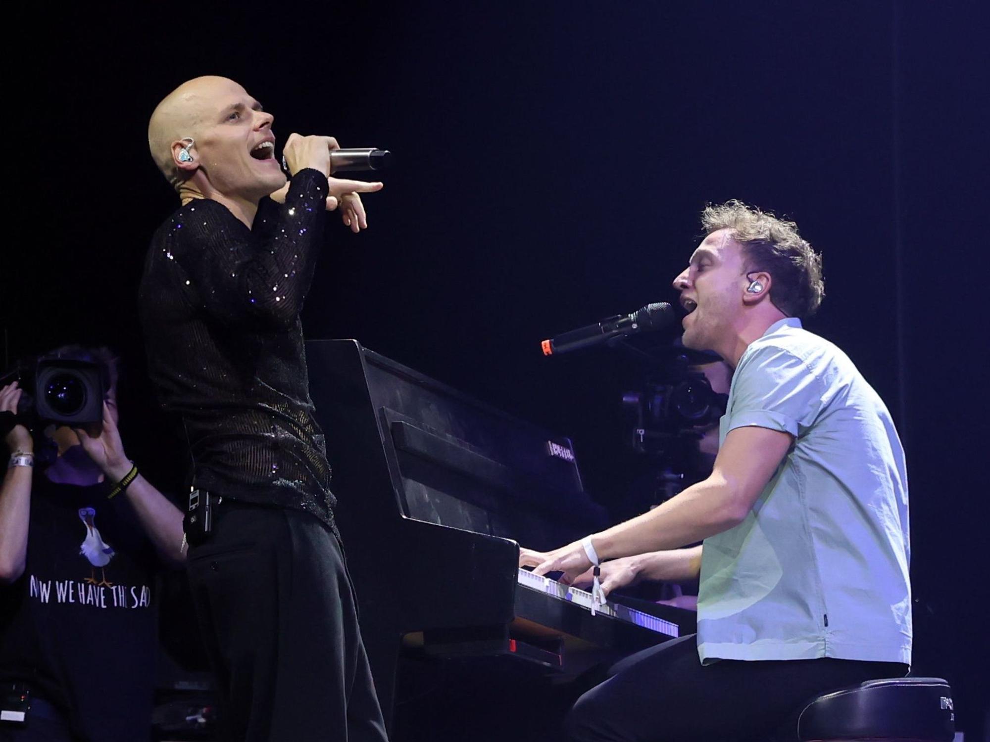 Cat Ballou in der Lanxess-Arena mit Gast Joris.