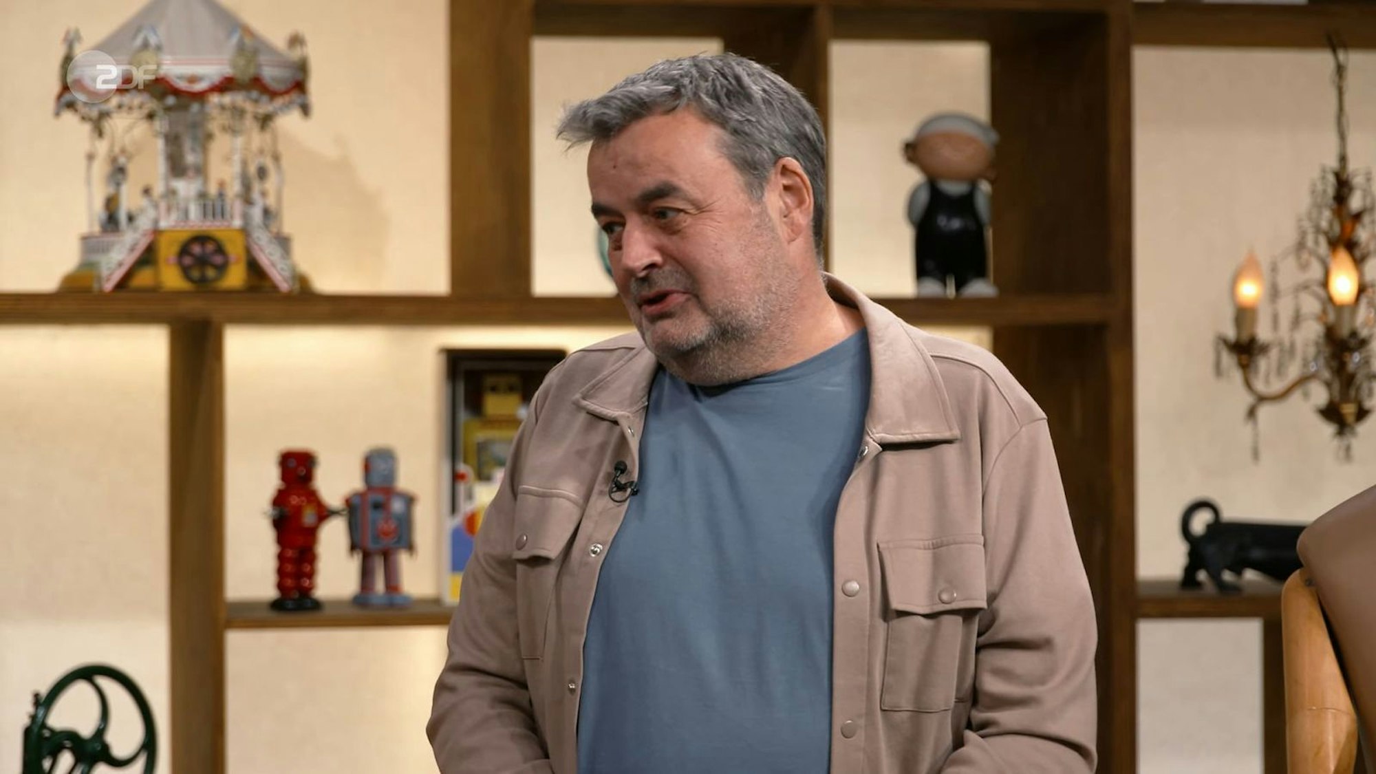 Verkäufer Stephan hatte sie einst vor dem Müll bewahrt. (Bild: ZDF)