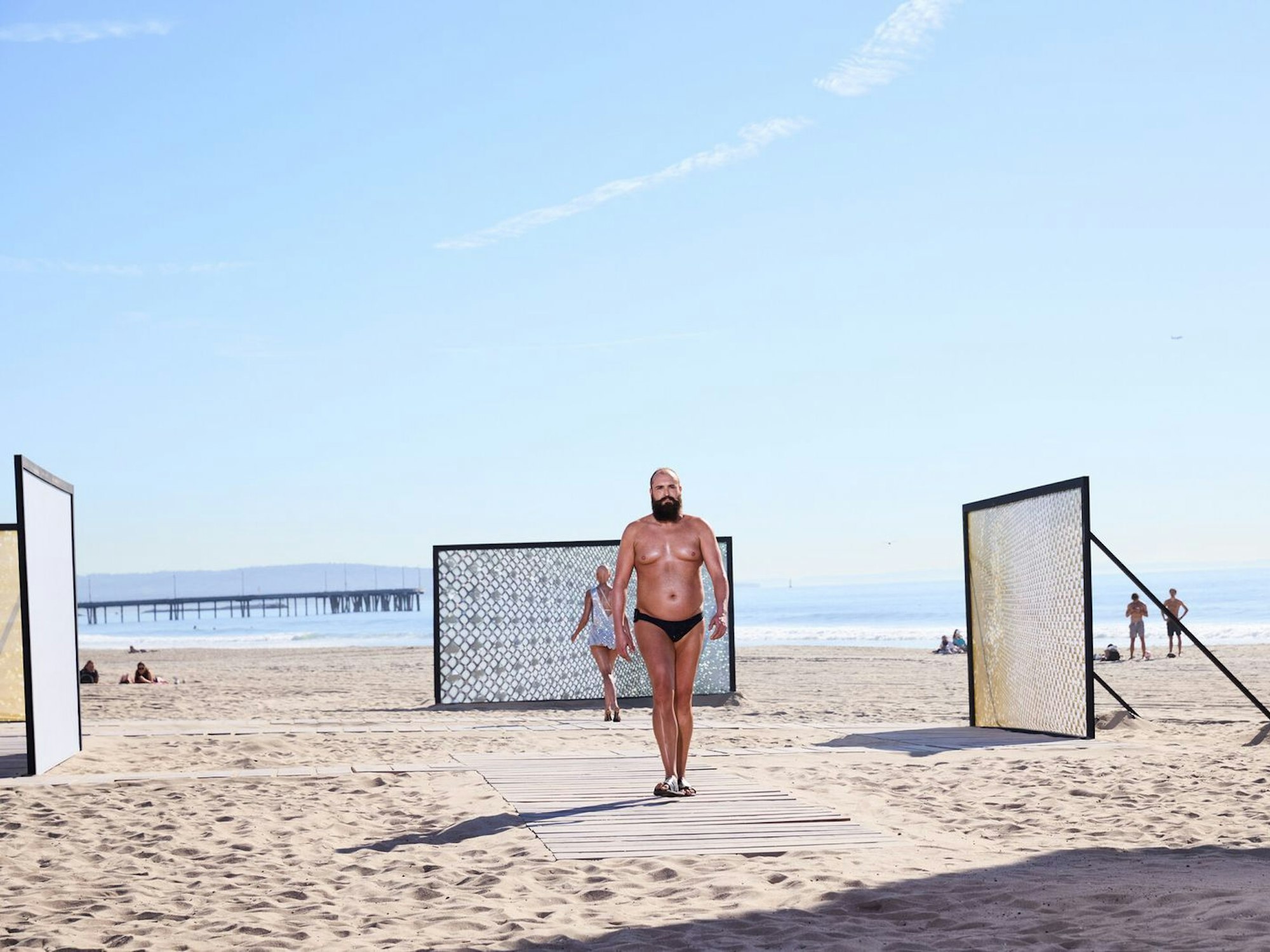 Für Best Ager Carsten (49) endet die Reise bei GNTM. (Bild: ProSieben/Max Montgomery)