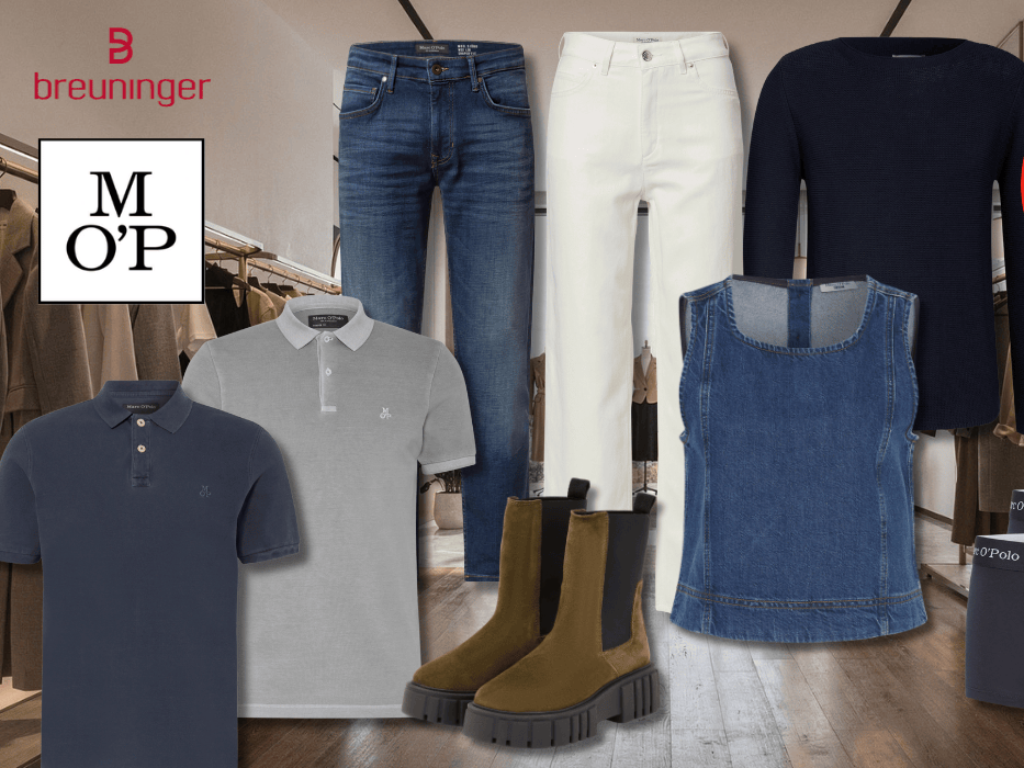 Eine Darstellung von Verschiedenen Marc O'Polo Pieces.