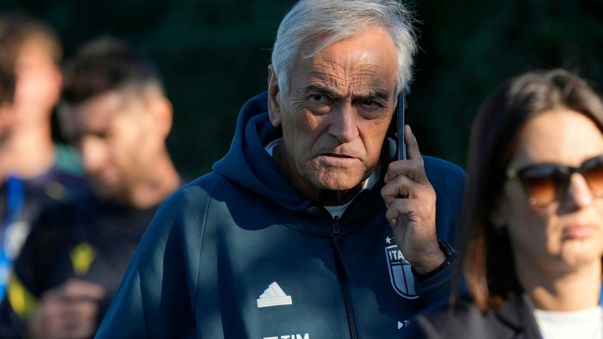 Der Präsident von Italiens Fußballverband, Gabriele Gravina.