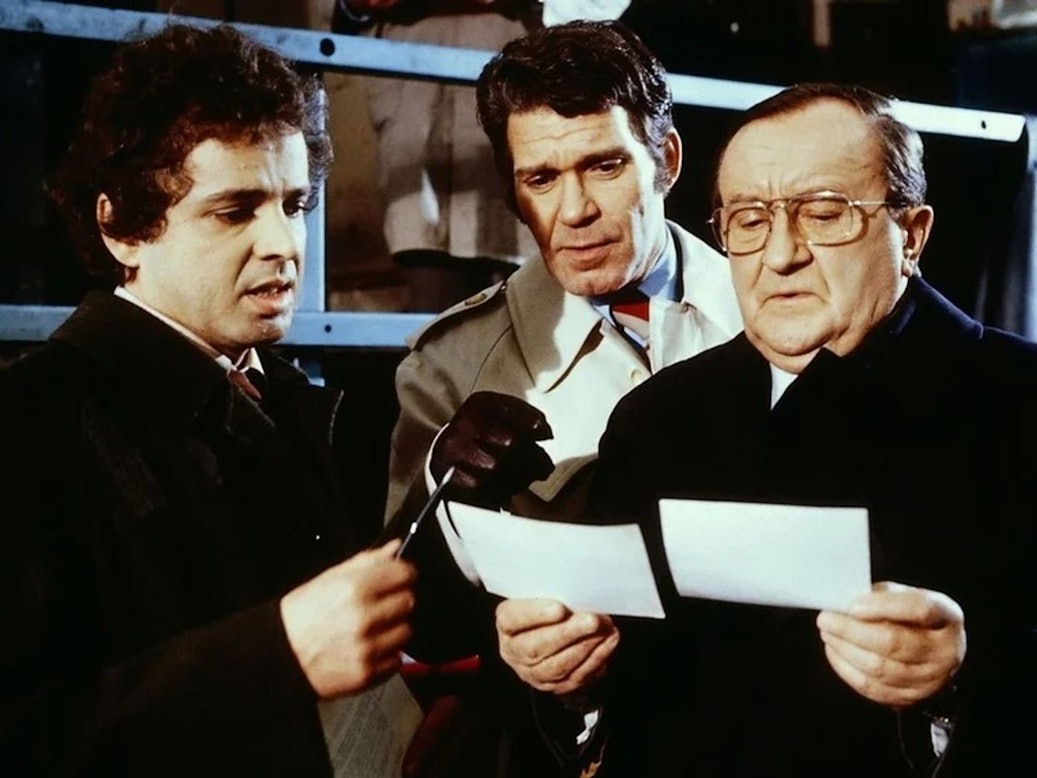 Ein eigenwilliger Kommissar: Siegfried Lowitz (rechts) spielte von 1977 bis 1986 in „Der Alte“ den Hauptkommissar Erwin Köster. (Bild: ZDF / Michael Marhoffer)