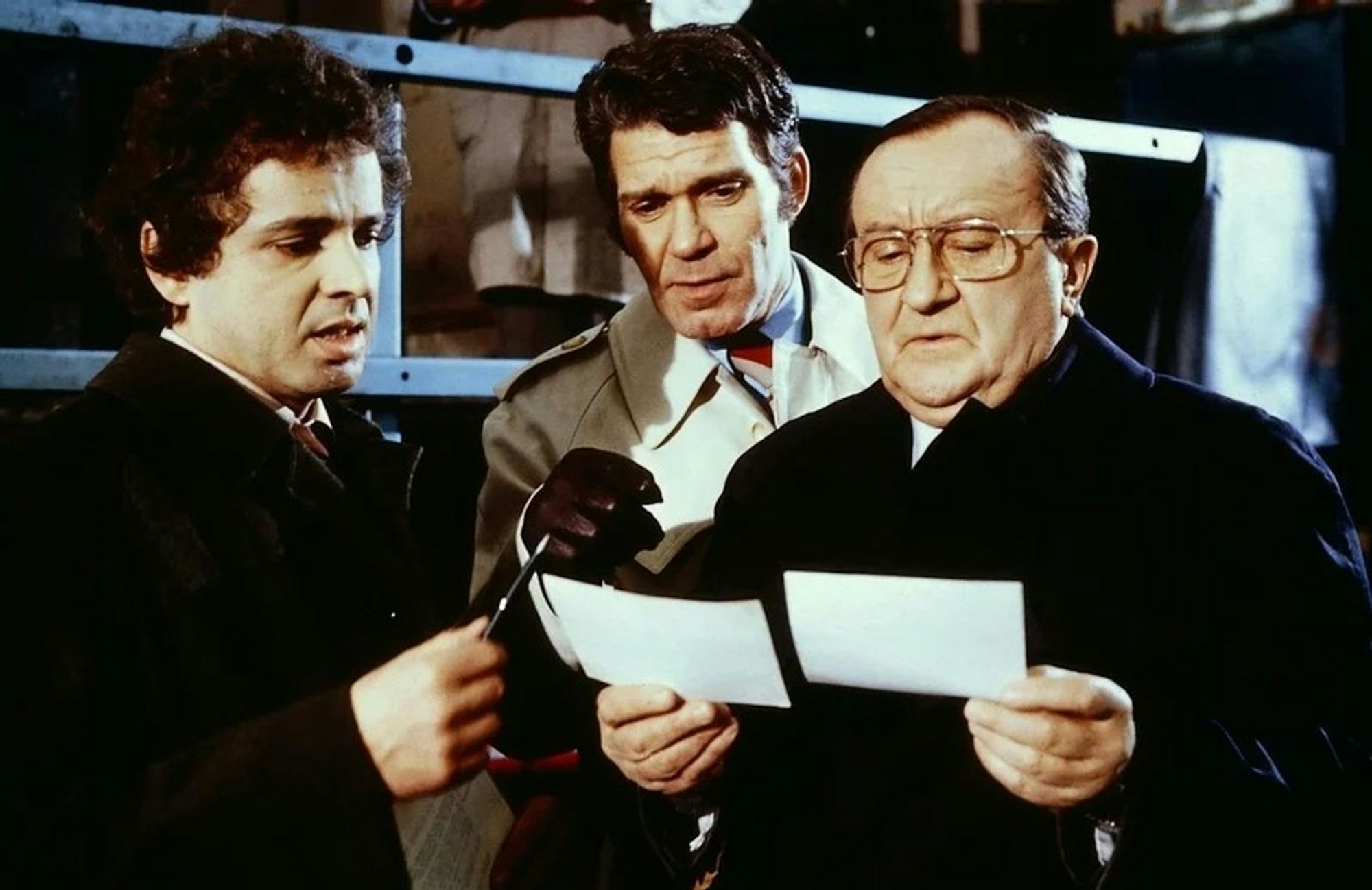 Ein eigenwilliger Kommissar: Siegfried Lowitz (rechts) spielte von 1977 bis 1986 in „Der Alte“ den Hauptkommissar Erwin Köster. (Bild: ZDF / Michael Marhoffer)