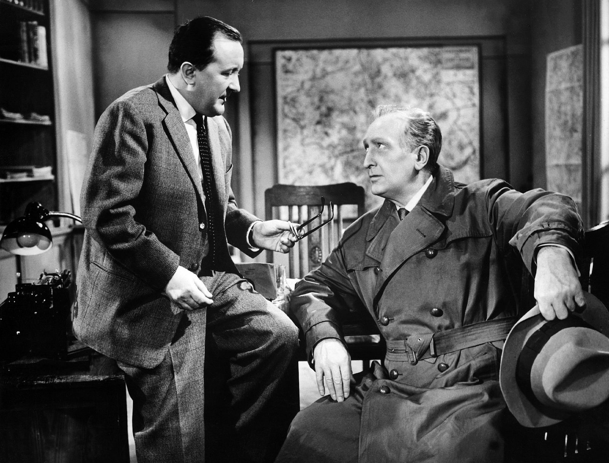 In „Der Greifer“ war Siegfried Lowitz (links) an der Seite von Hans Albers zu sehen. (Bild: Kinowelt)