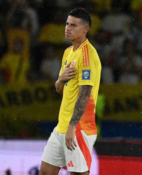 James Rodriguez musste nach dem Freundschaftsspiel zwischen Kolumbien und Frankreich (1:3) drei Tage in einem Krankenhaus behandelt werden.