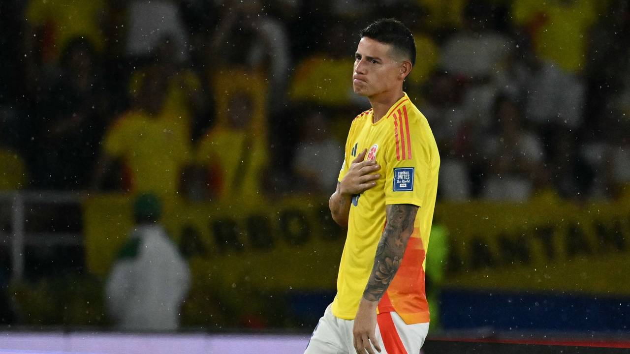 James Rodriguez musste nach dem Freundschaftsspiel zwischen Kolumbien und Frankreich (1:3) drei Tage in einem Krankenhaus behandelt werden.
