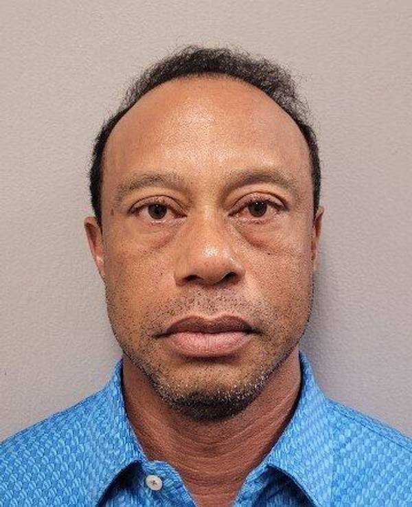 Dieses vom Martin County Sheriff’s Office zur Verfügung gestellte Handout-Foto zeigt Tiger Woods am Freitag, den 27. März 2026.