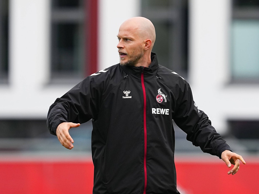René Wagner beim 1. FC Köln im Training.