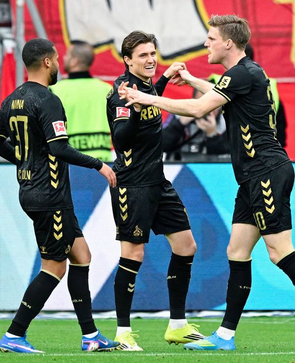 Torjubel beim 1. FC Köln.