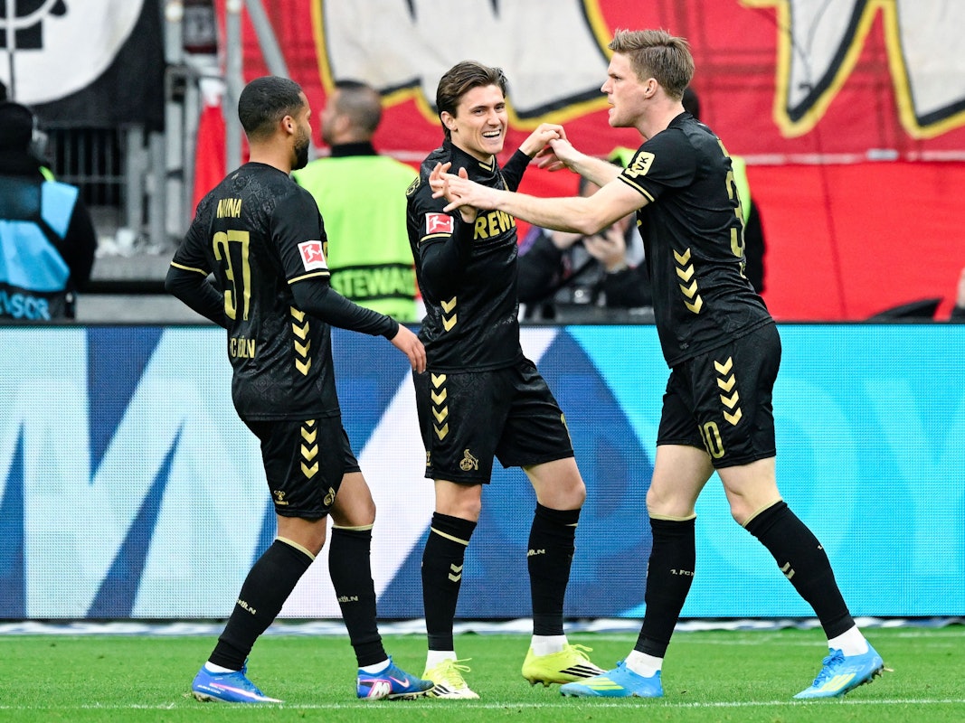 Torjubel beim 1. FC Köln.