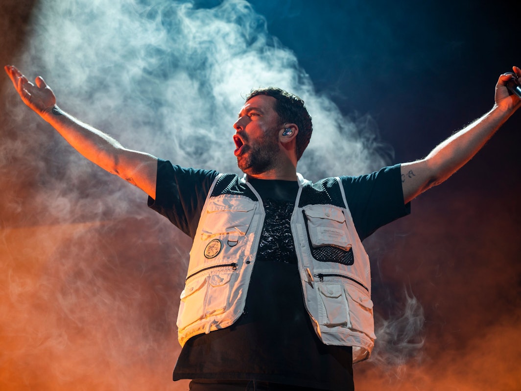 Marteria 2022 auf der Bühne in der Lanxess-Arena – im Oktober kommt er wieder nach Köln.