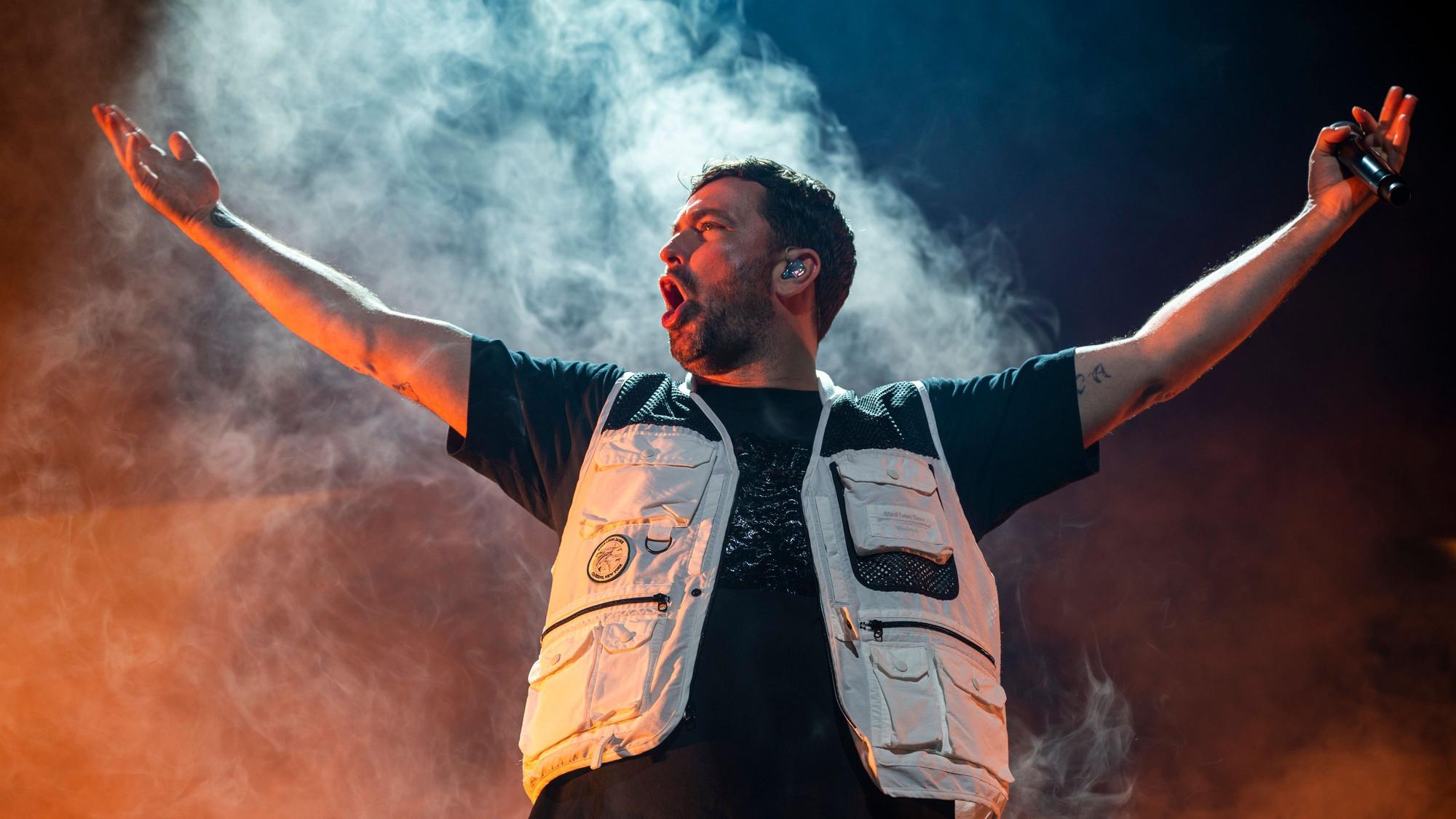 Marteria 2022 auf der Bühne in der Lanxess-Arena – im Oktober kommt er wieder nach Köln.