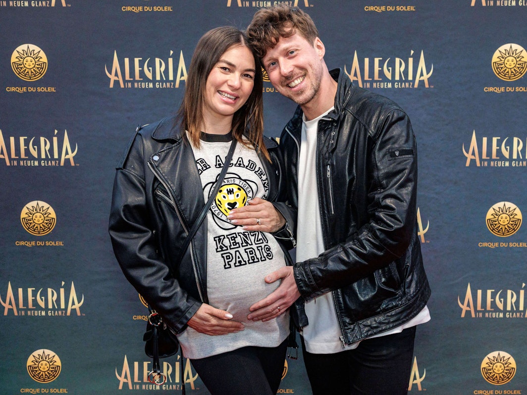 Renata und Valentin Lusin besuchten am 26. März 2026 die Premiere der Show Cirque du Soleil - Alegria in Düsseldorf.