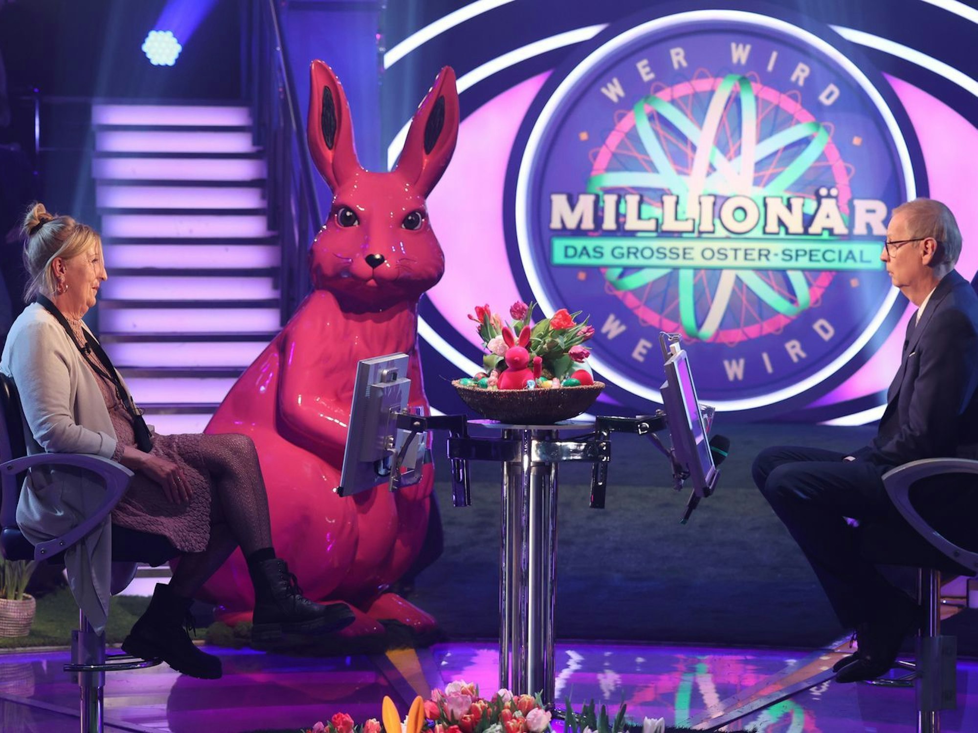 Altenheim-Leiteirn Gabi Eickelmann ging mit 32.000 Euro. (Bild: RTL / Ralf Juergens)