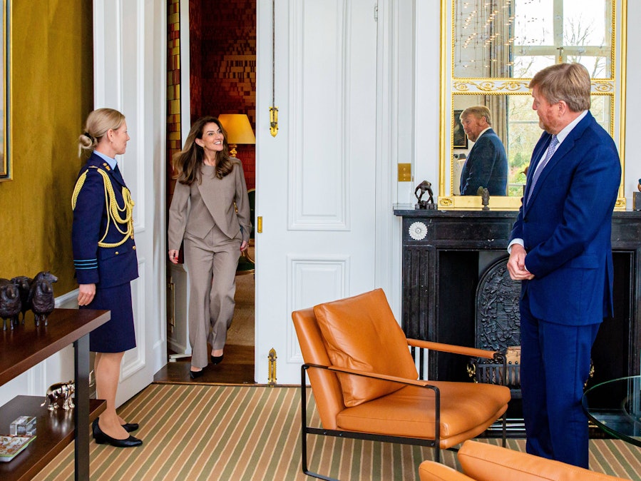 König Willem-Alexander, Dilan Yesilgoz-Zegerius und eine Frau