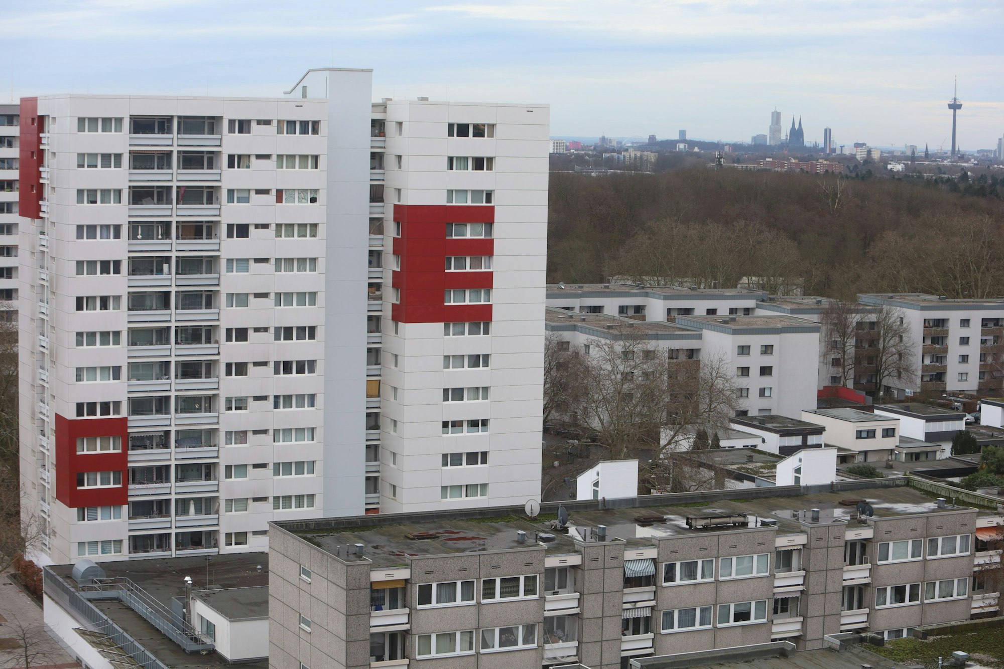 Das Görlinger-Zentrum. Seit Jahren kämpfen Mieter und Mieterinnen gegen die zum Teil unhaltbaren Zustände.