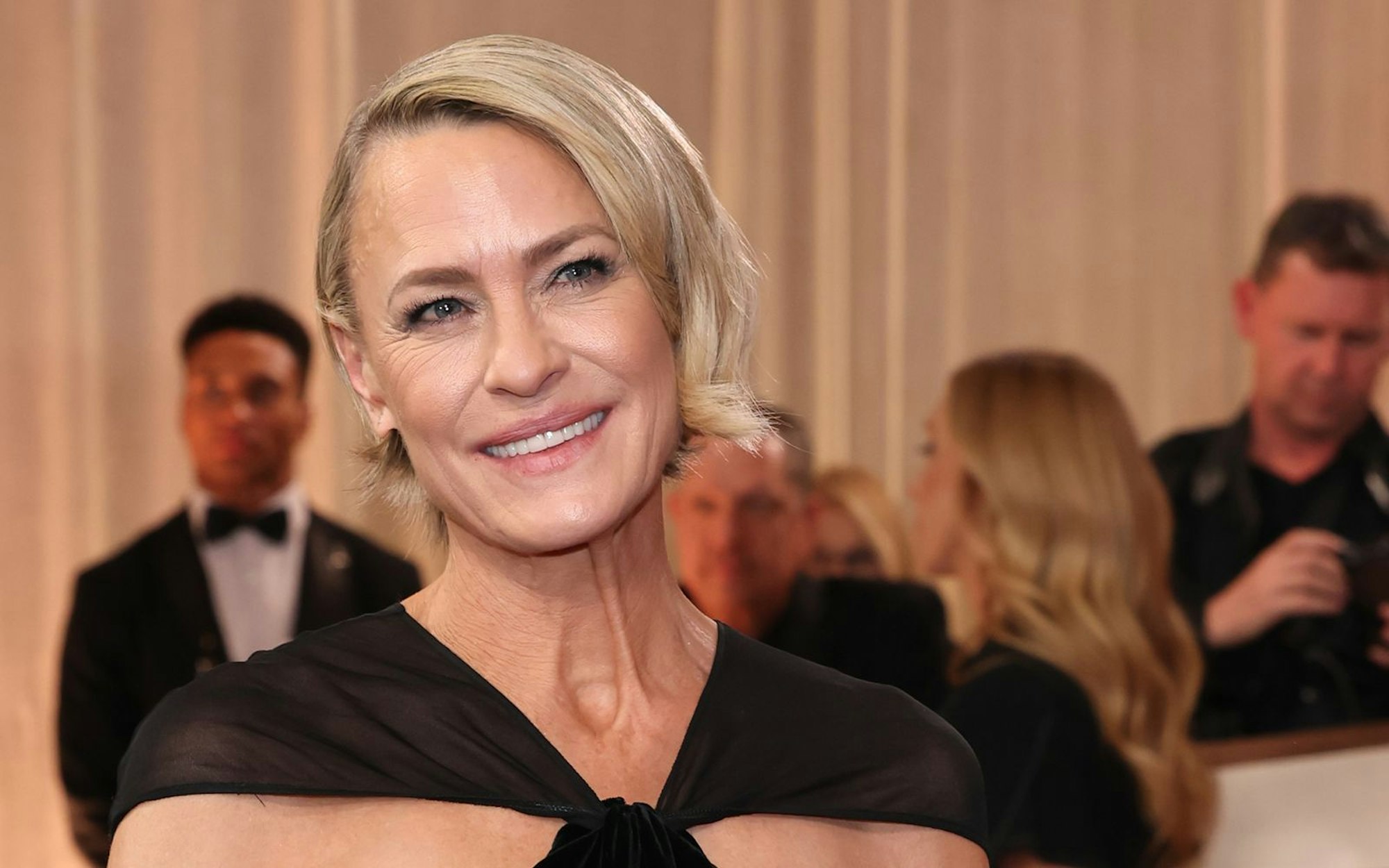 Robin Wright schaffte dank „Forrest Gump“ den Aufstieg zur Charakterdarstellerin. Am 8. April feiert sie ihren 60. Geburtstag. (Bild: 2026 Getty Images/Amy Sussman)