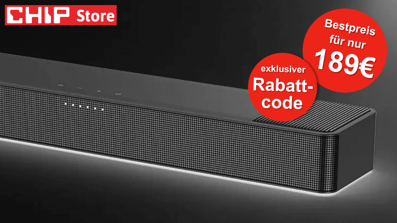 Die CHIP Soundbar Comfort.