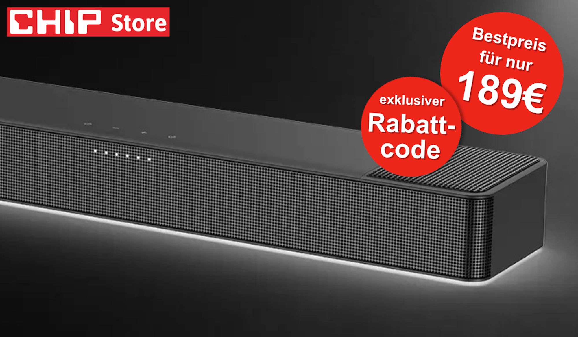 Die CHIP Soundbar Comfort.