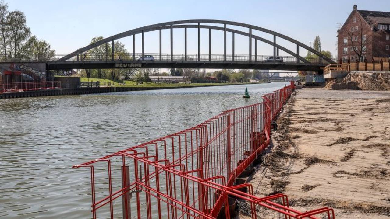 Im Dortmund-Ems-Kanal wurde ein menschlicher Schädel gefunden (Symbolfoto).