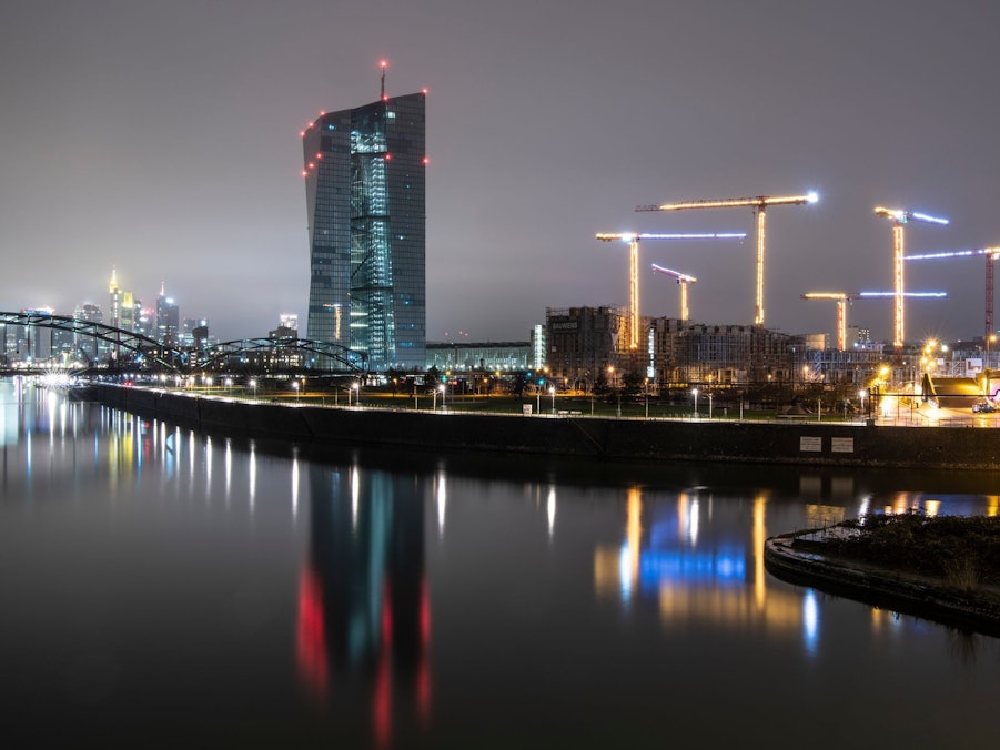 EZB in Frankfurt am Main