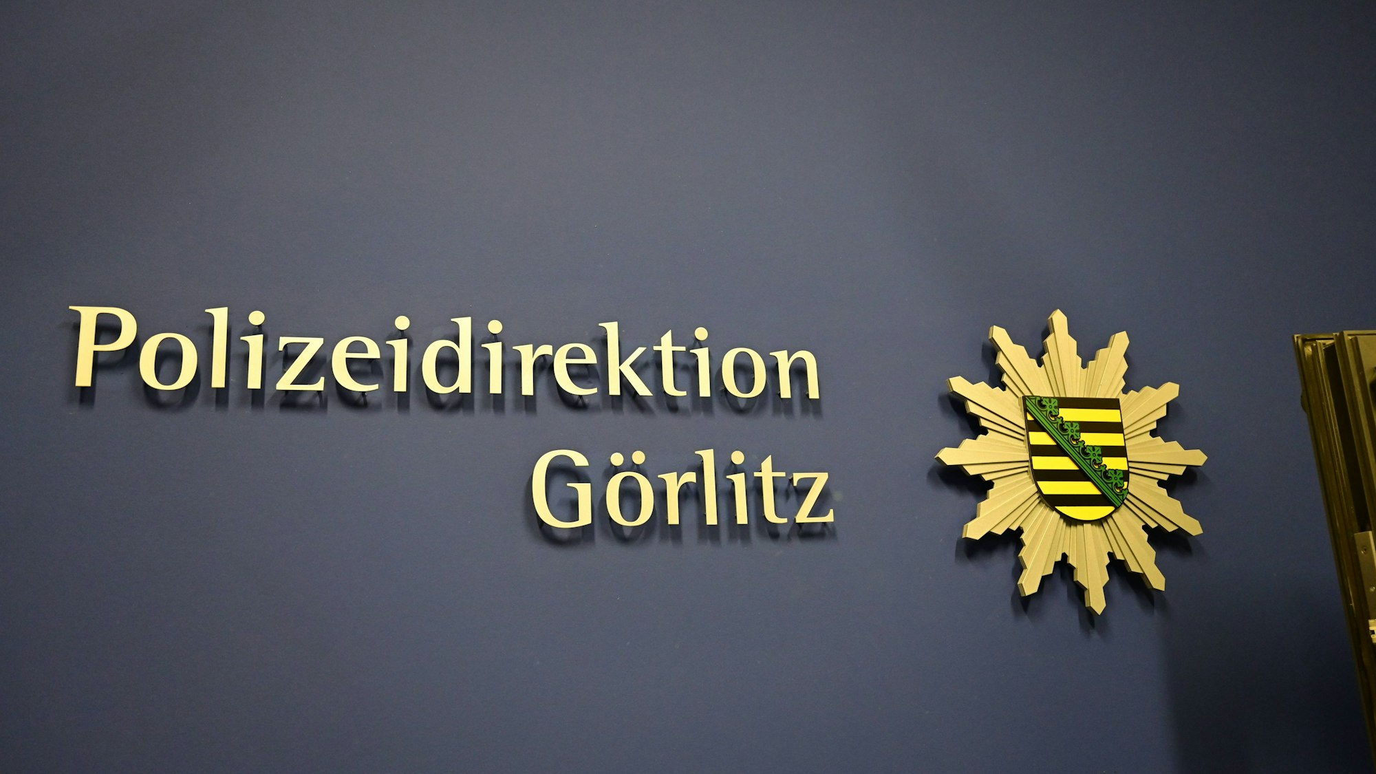 Polizeidirektion Görlitz mit Wappen