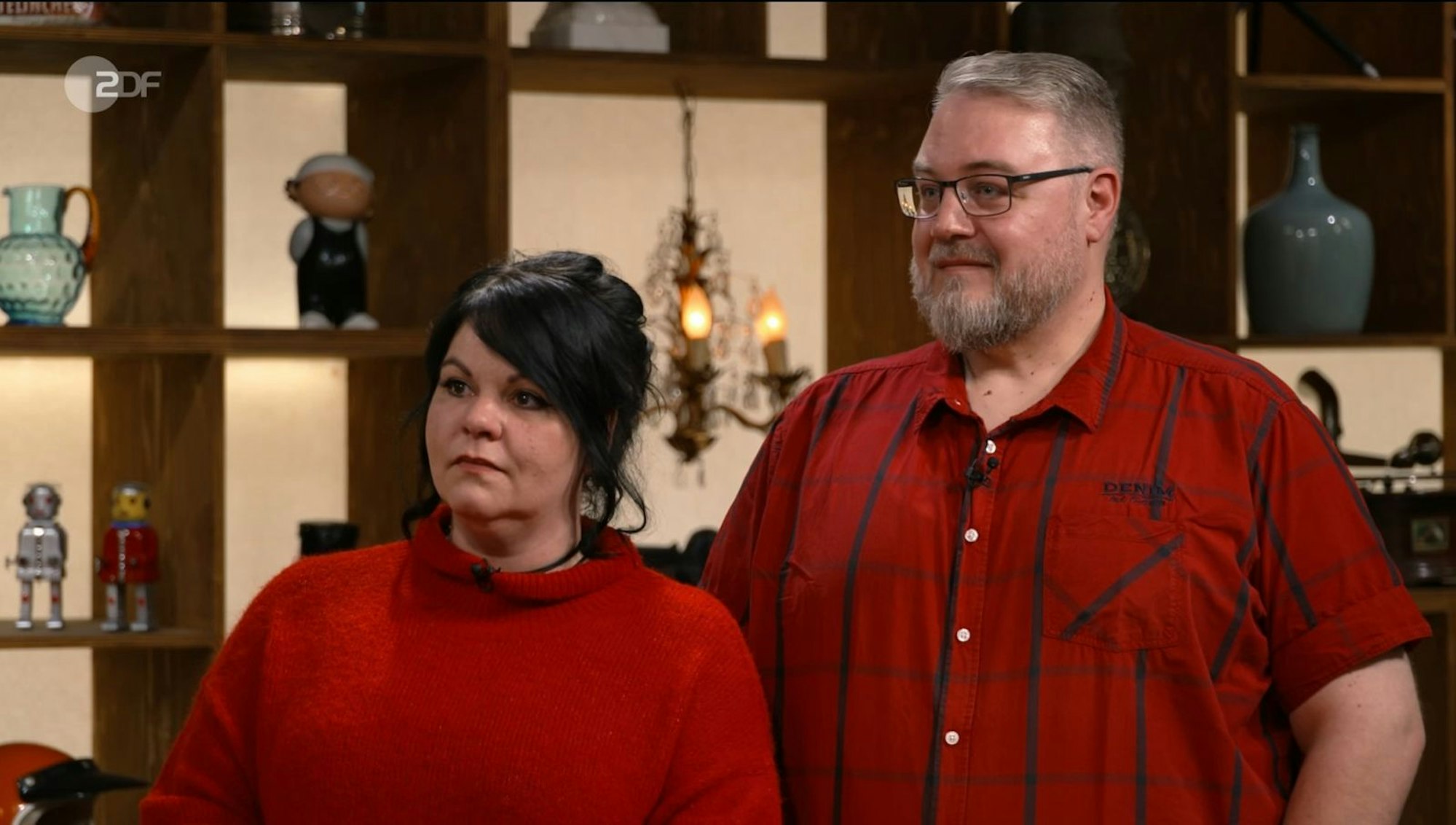 Für die Verkäufer seien 100 bis 150 Euro drin, vermutete Expertin Annika Raßbach. (Bild: ZDF)