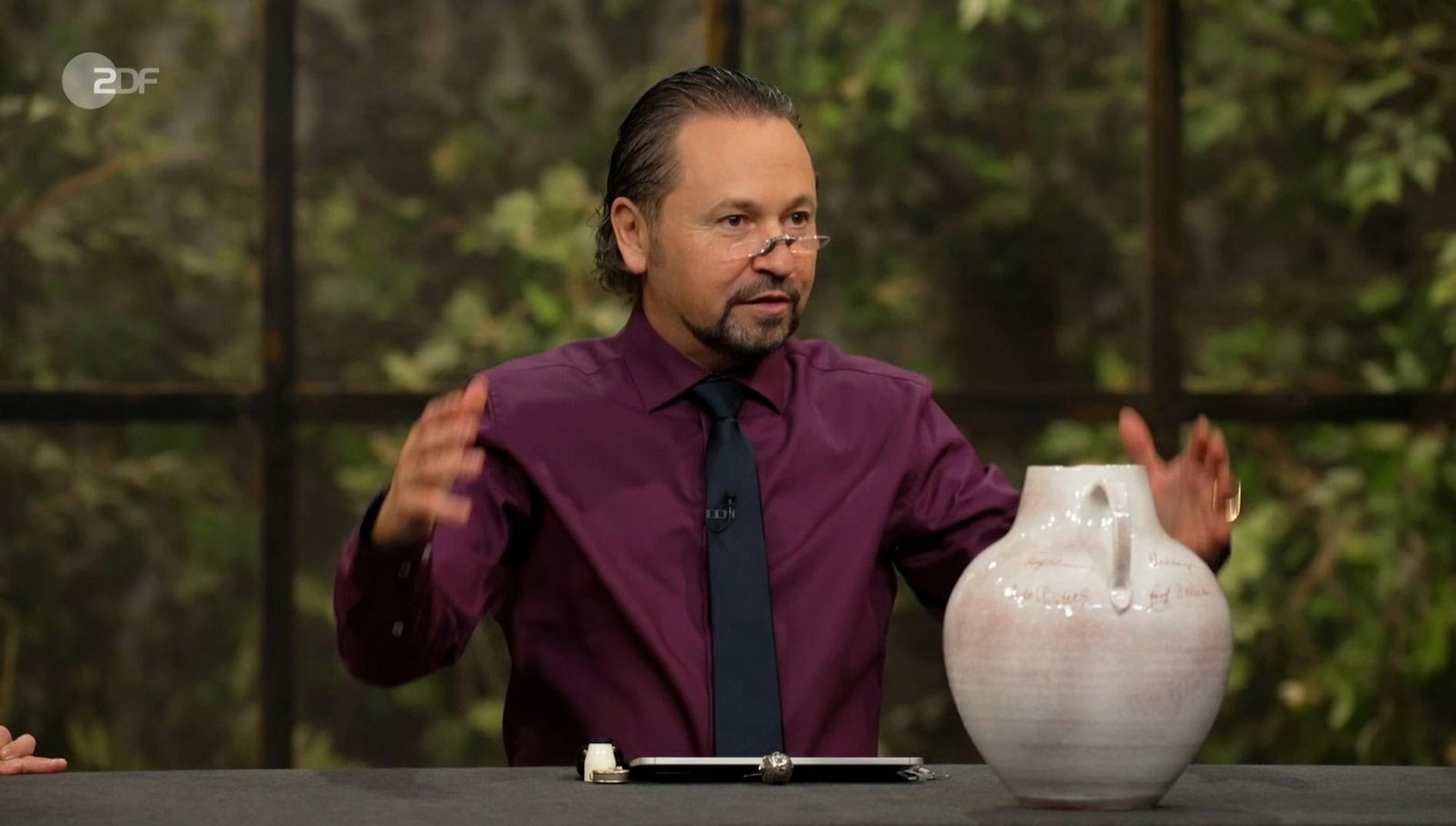 „Das hab ich so noch nicht gesehen“, gefiel Wolfgang Pauritsch, was er sah. (Bild: ZDF)