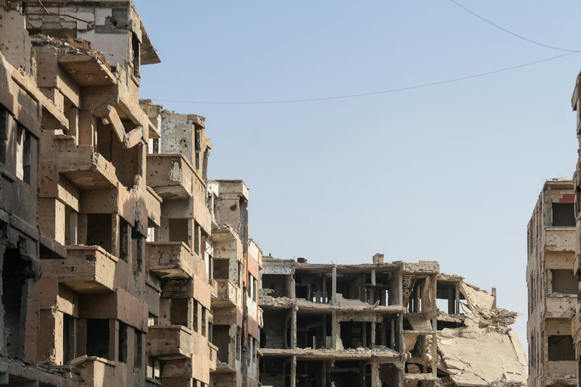 Zerstörung in Syrien