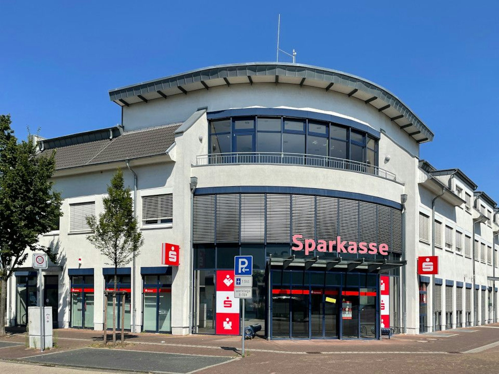 Die Sparkasse in Rommerskirchen