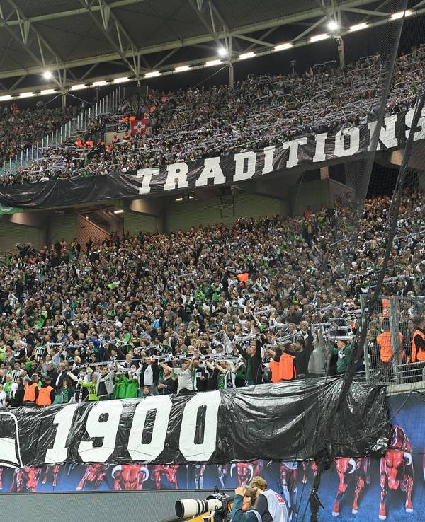 Fans Borussia Mönchengladbach