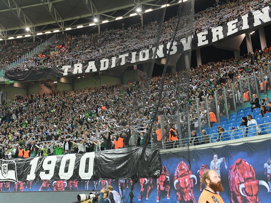 Fans Borussia Mönchengladbach