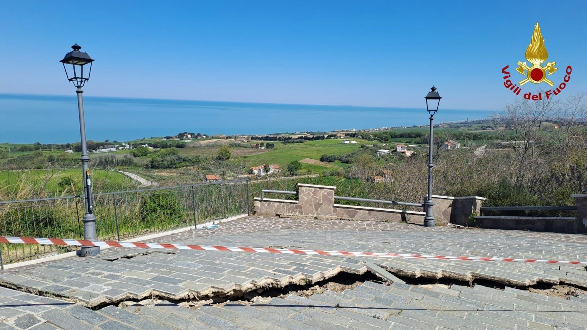 Erdrutsch in Süditalien